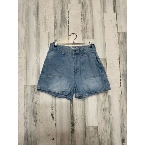Wax blue Jean shorts - Picture 1 of 11